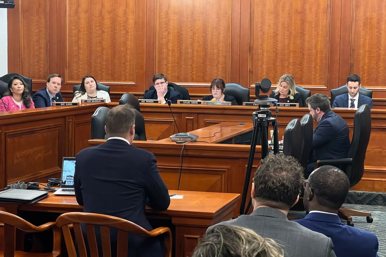 People at the Michigan House Election Integrity Committee.